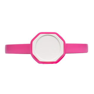 Pink 16mm Raw Carbon Fiber X Paddle