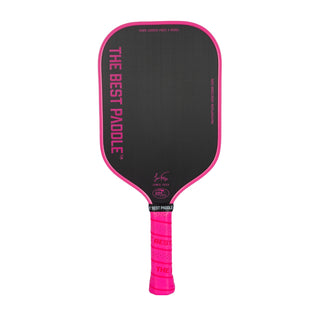 Pink 16mm Raw Carbon Fiber X Paddle