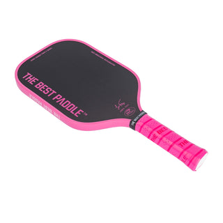 Pink 16mm Raw Carbon Fiber X Paddle