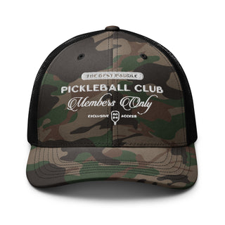 PCMO Camouflage trucker hat