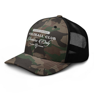 PCMO Camouflage trucker hat