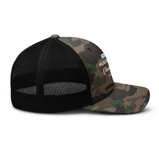 PCMO Camouflage trucker hat